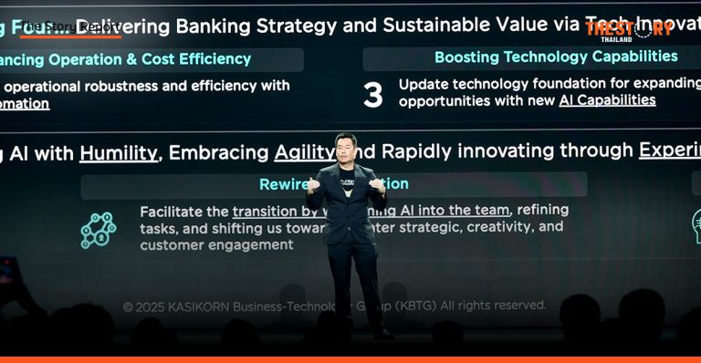 KBTG ชู 'Human First, AI First' พลิกโฉมธนาคาร ที่ Huawei Summit